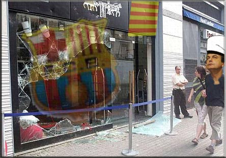 ¿Irak? ¿Afganistan?, no, Barcelona.