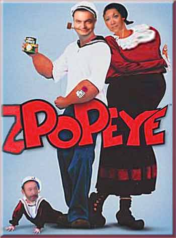 Aunque cante la gorda... (Popeye y Rosarito)